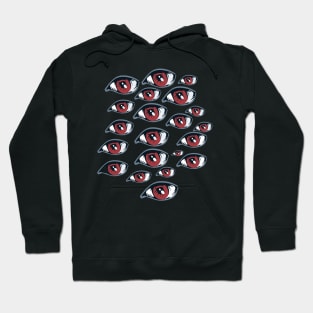 anime eyes Red Eyes Hoodie